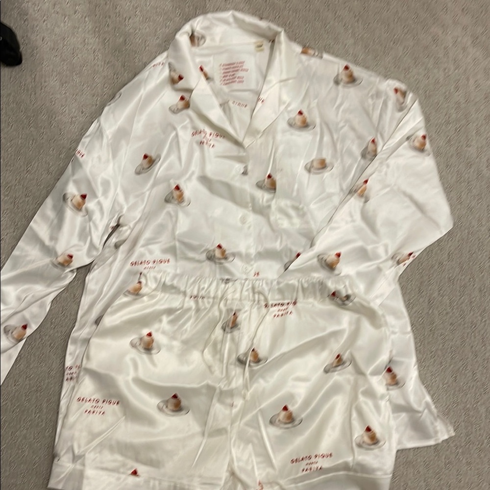 Gelato Pique Pajama set - Cake Patter